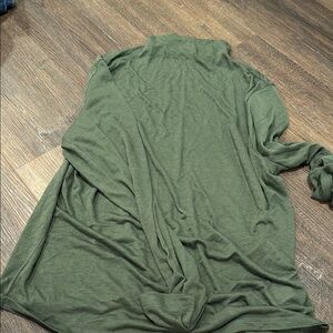 Abercrombie & Fitch Forest Green Mock Neck